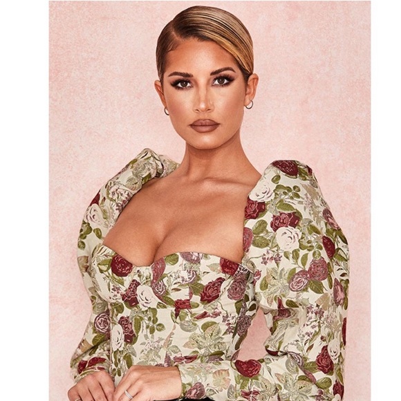 Jacquard Top/ Bodysuit - Picture 1 of 14